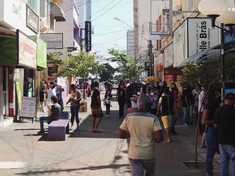 Foto do comercio no cento de limeira